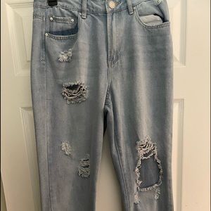 indigo rein ripped jeans